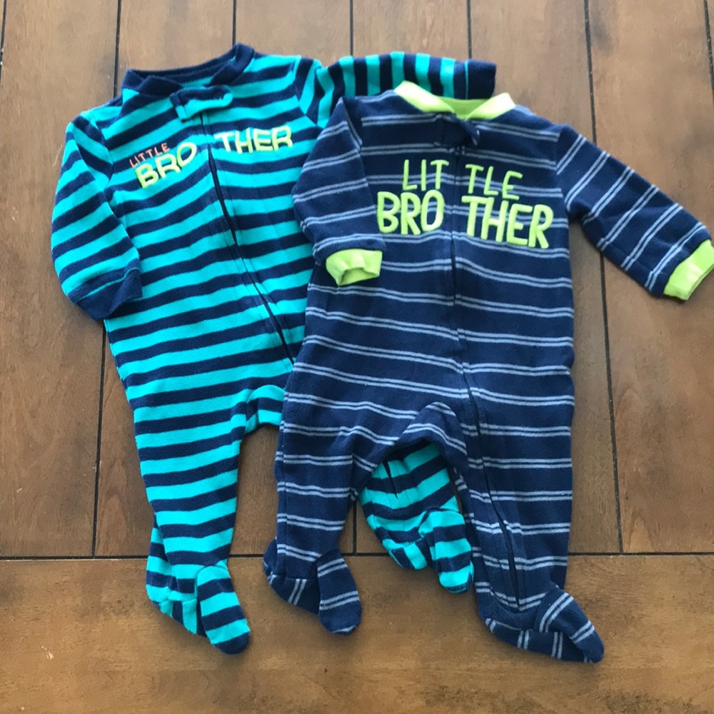 2 carters little brother sleepers 3 month